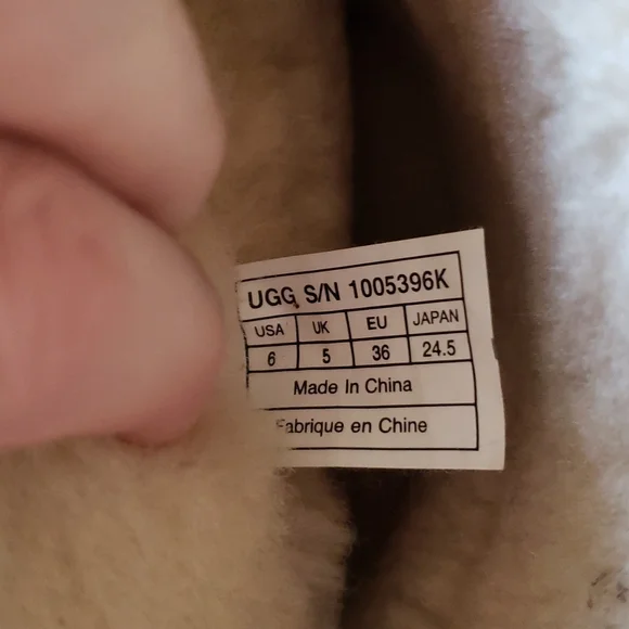 Ugg Boots Tan Size 6 Women's - Picture 9 of 12